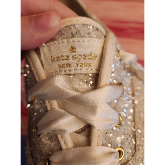 Keds For Kate Spade Champion Glitter Sneakers Size 11 - Picture 5 of 7